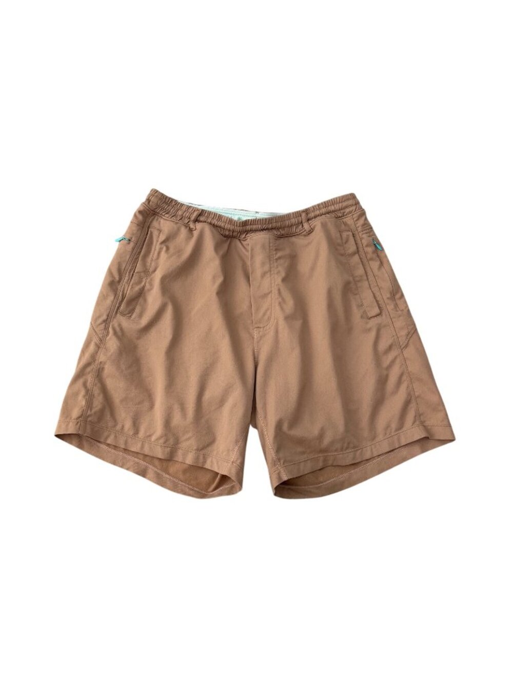Birddogs Khaki Shorts Regular 7" with Liner in Brown Size Large